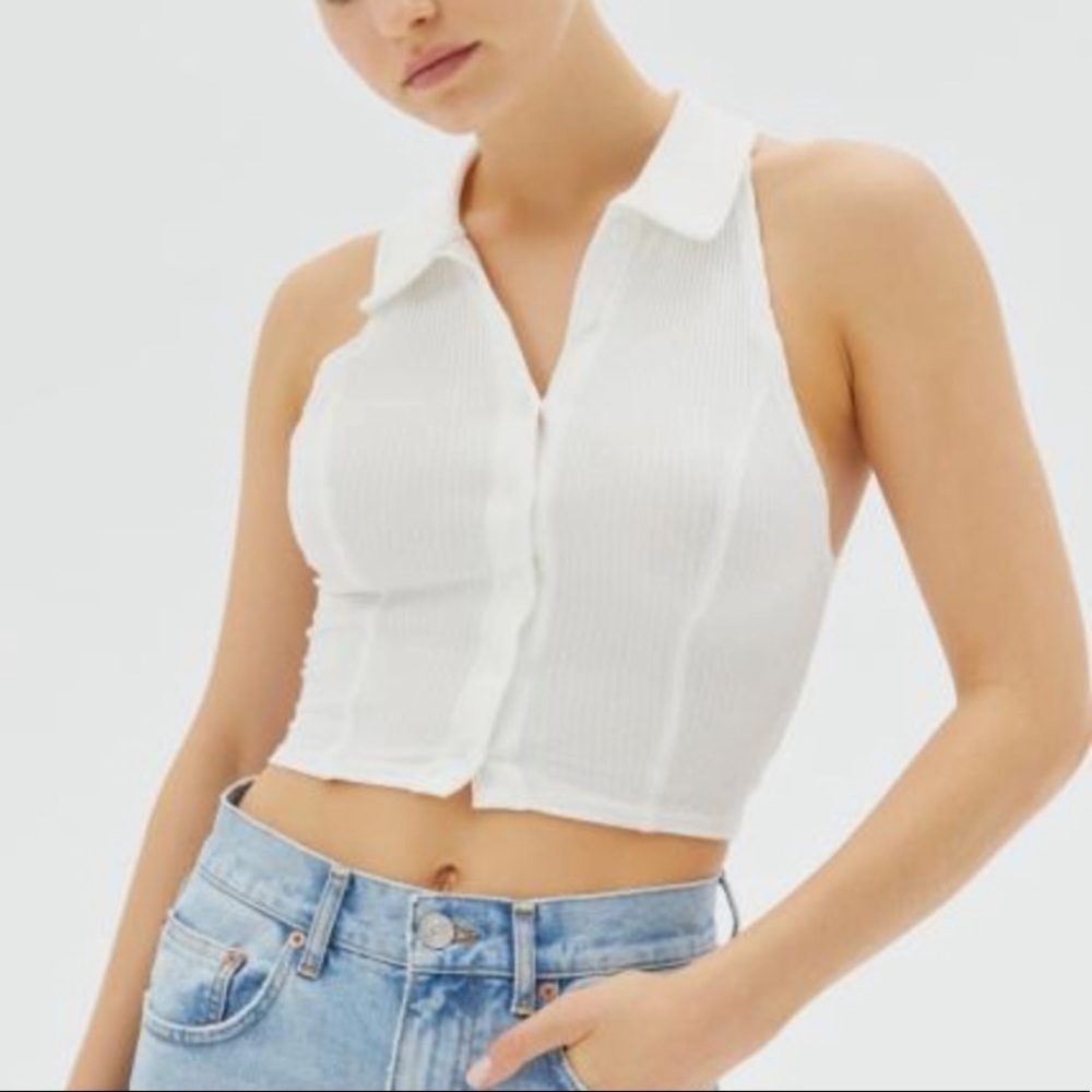 Urban Outfitters Cropped Tank Top